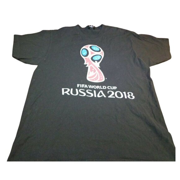 adidas Russia World Cup Soccer Mens Soccer Tee, 2XL - Picture 1 of 4